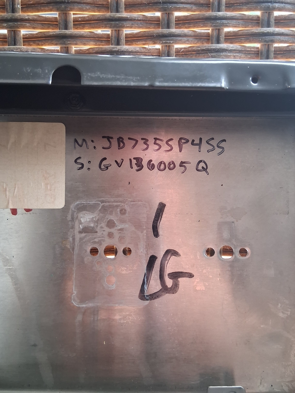 Genuine GE Range Oven Touch Panel ONLY WB27X47793 (No Board) GE - Picture 6 of 12